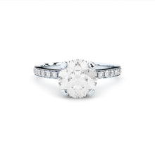 lab grown diamonds modern solitaire ring 2 ct by formes