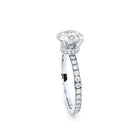 lab grown diamonds modern solitaire ring 2 ct by formes