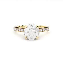 lab grown diamonds modern solitaire ring 2 ct by formes