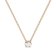 lab grown diamond necklace edgy style sun formes