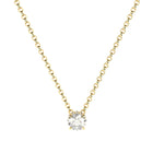 lab grown diamond necklace edgy style sun formes