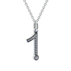 lab grown diamonds number 1 pendant