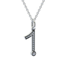 lab grown diamonds number 1 pendant