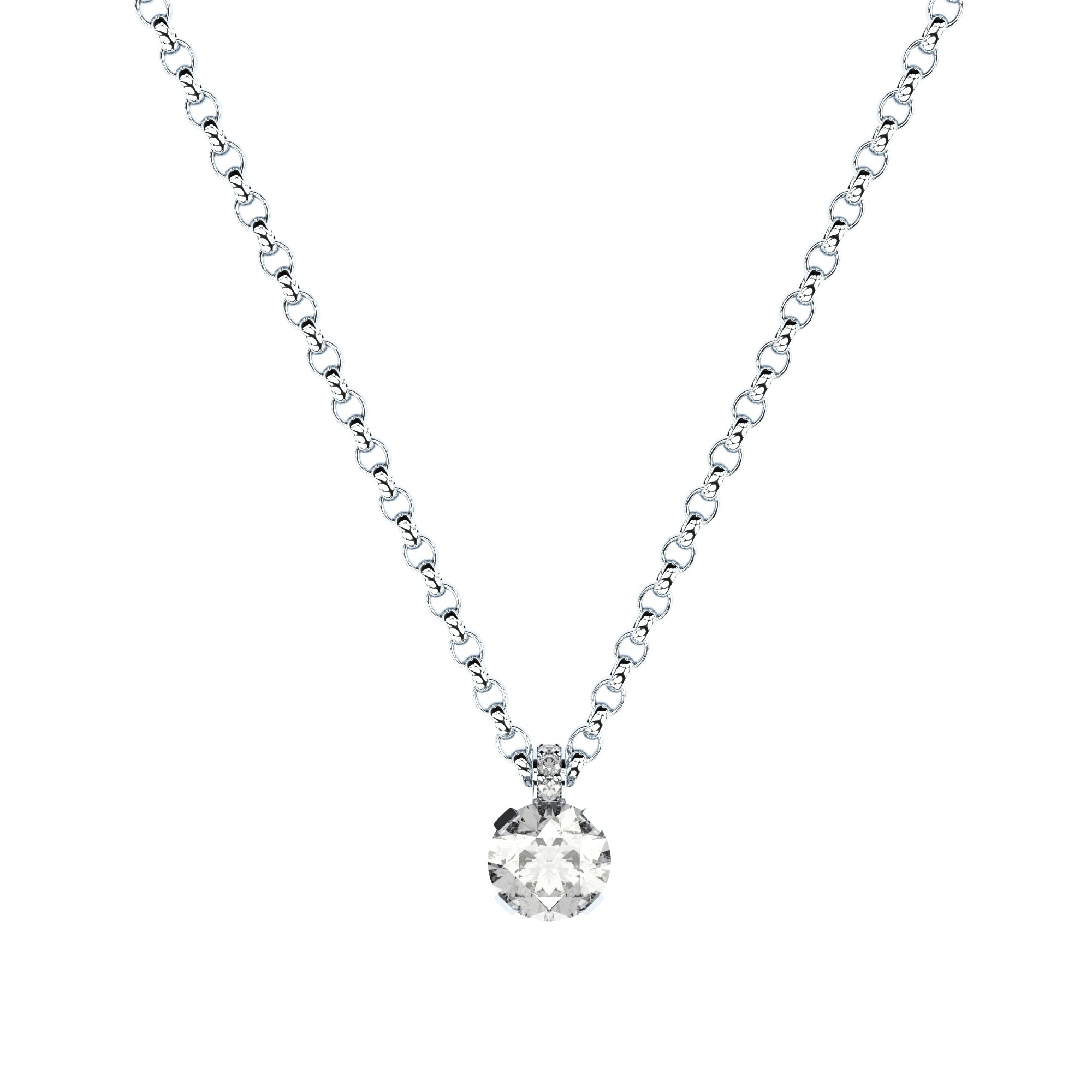 lab grown or natural diamond pendant formes