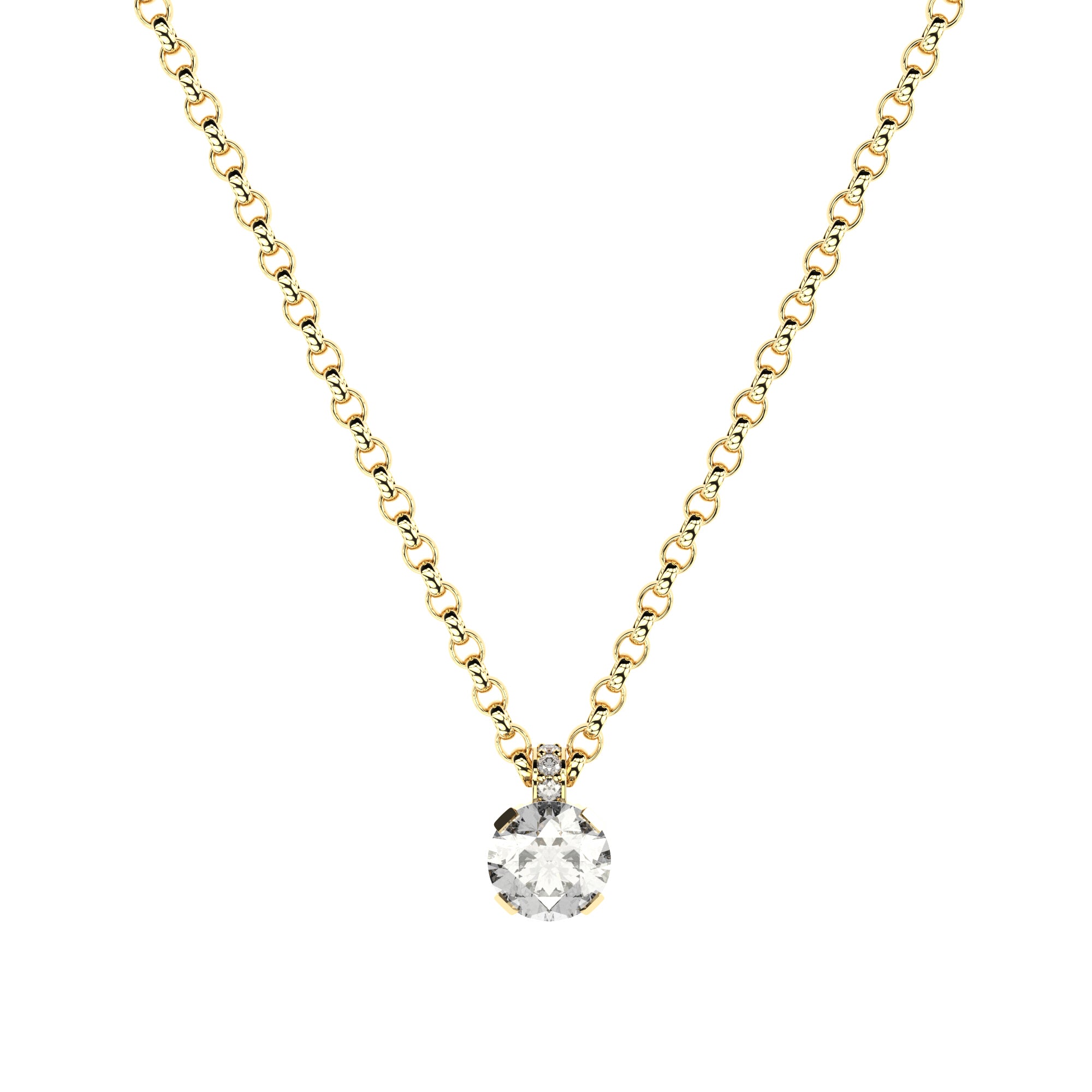 lab grown or natural diamond pendant formes