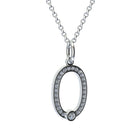 lab grown diamonds number 0 pendant
