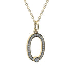 lab grown diamonds number 0 pendant