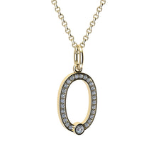 lab grown diamonds number 0 pendant