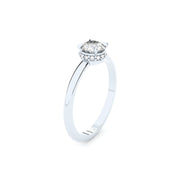 lab grown or natural diamonds ring sun with inverted diamonds formes