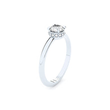 lab grown or natural diamonds ring sun with inverted diamonds formes
