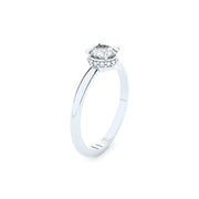 lab grown diamonds ring sun with inverted diamonds formes
