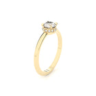 lab grown or natural diamonds ring sun with inverted diamonds formes