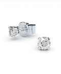 lab grown diamonds studs handmade by Formes