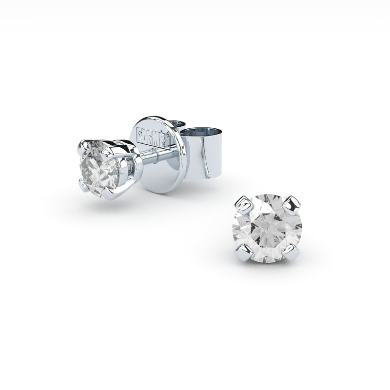 diamonds studs handmade by Formes