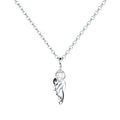 lab grown diamond wing pendant from 18 K gold by Formes