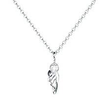 lab grown diamond wing pendant from 18 K gold by Formes