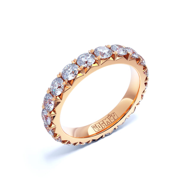 lab grown diamonds eternity luxury band