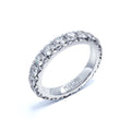 diamonds eternity band white gold formes