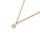 lab grown or natural diamond tiny pendant by Formes