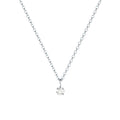 lab grown or natural diamond tiny pendant by Formes