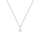 lab grown or natural diamond tiny pendant by Formes