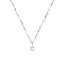 lab grown or natural diamond tiny pendant by Formes