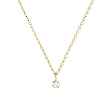 lab grown or natural diamond tiny pendant by Formes