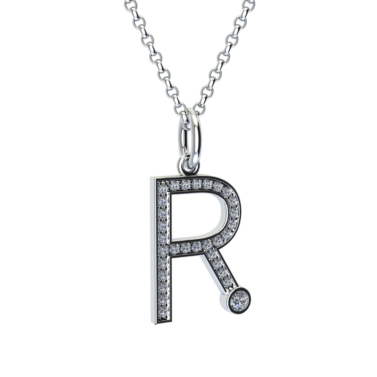 INITIAL R PENDANT