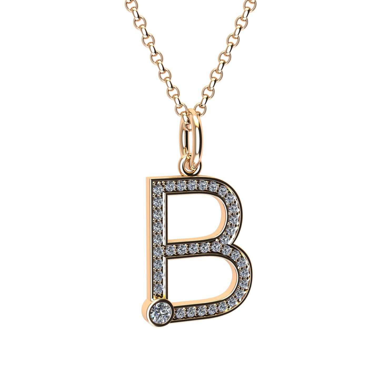 INITIAL B PENDANT