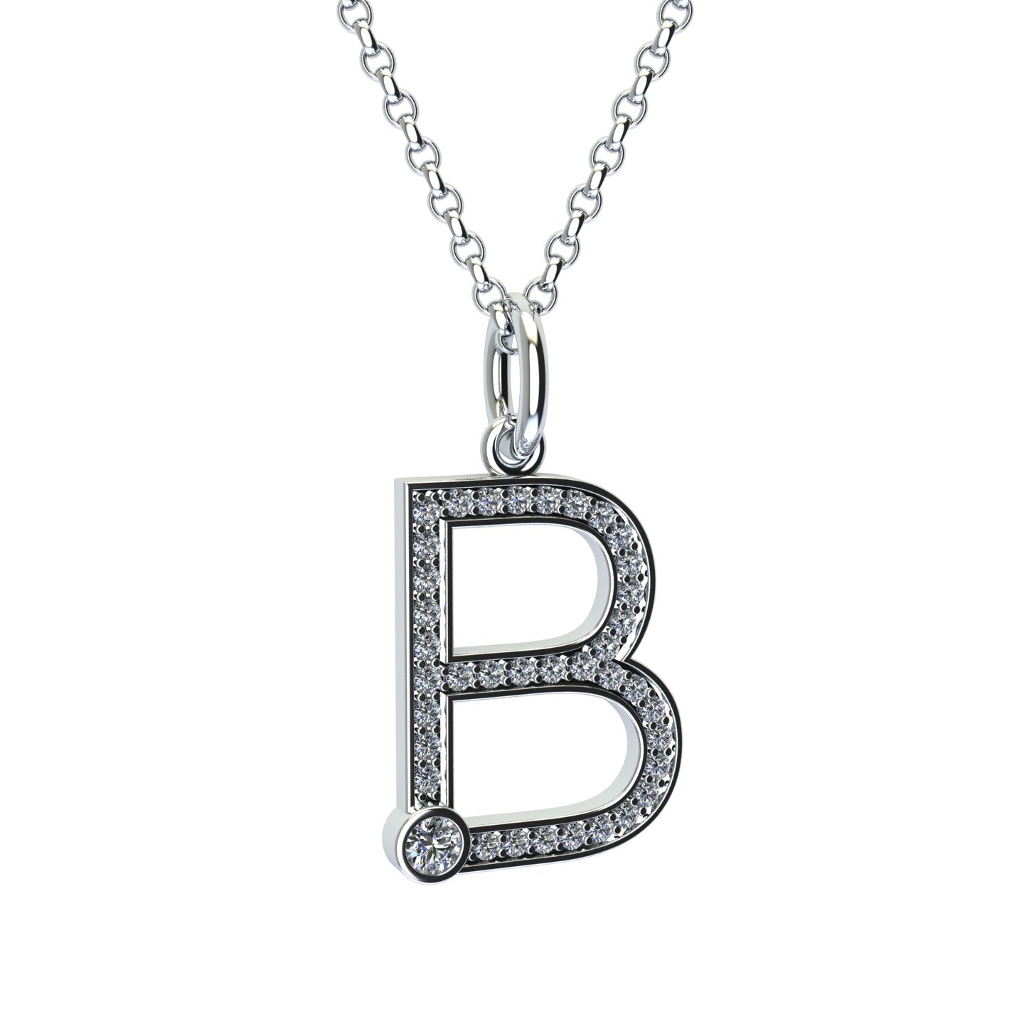 INITIAL B PENDANT