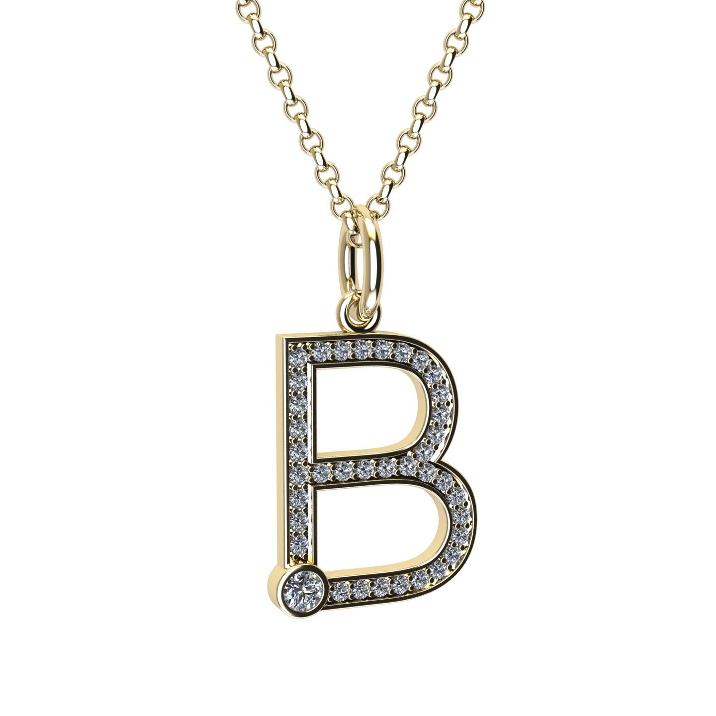 INITIAL B PENDANT