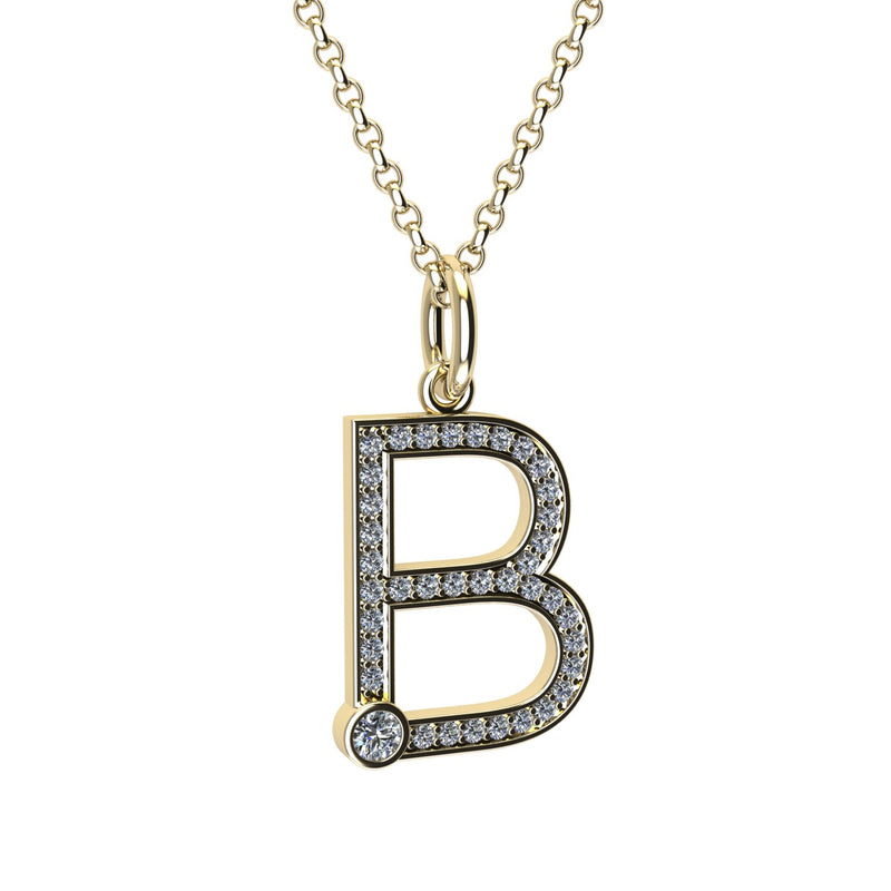 INITIAL B PENDANT