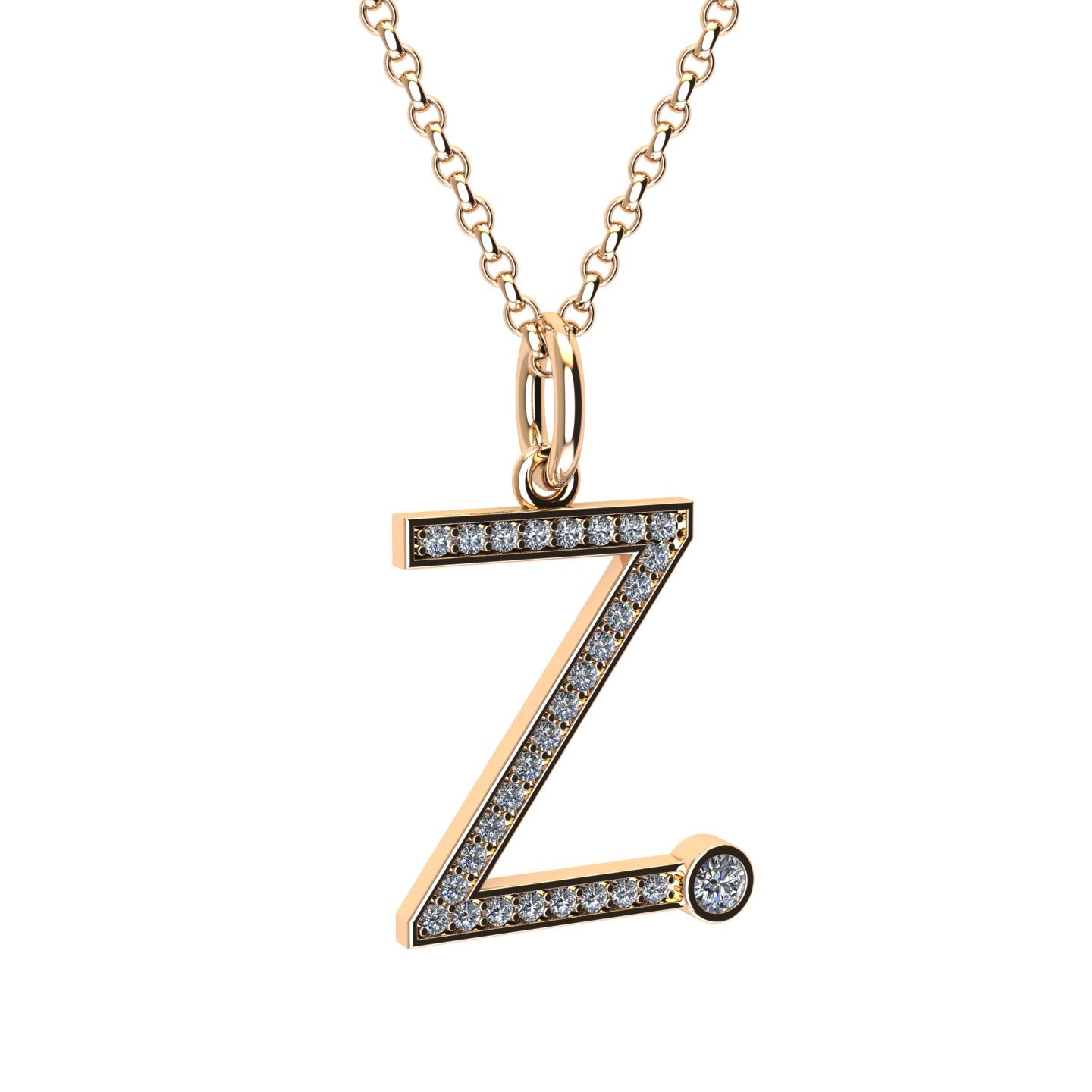 MEENAZ Alphabet Z Pendant initial Letter Locket Chain couple lovers Girls  women Stylish Cubic Zirconia, Diamond, Crystal Gold-plated Plated Metal,  Brass, Copper, Alloy Necklace Price in India - Buy MEENAZ Alphabet Z