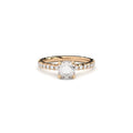 luxury designer engagement ring with lab grown or natural diamonds by Formes