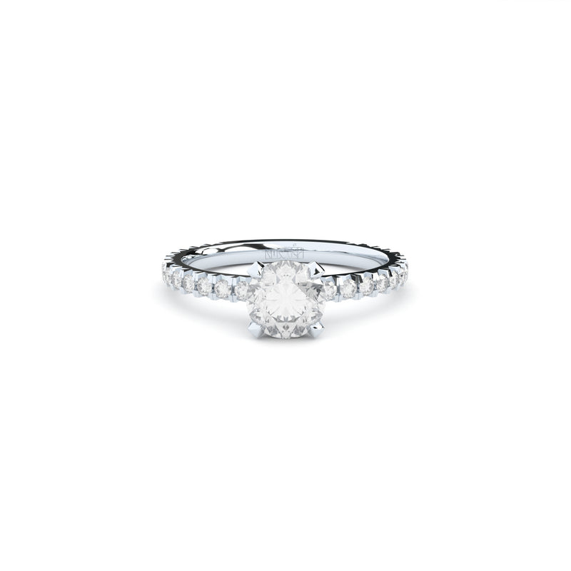 luxury designer engagement ring with lab grown or natural diamonds by Formes