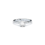 luxury designer engagement ring with lab grown or natural diamonds by Formes