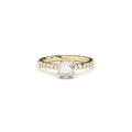 luxury designer engagement ring with lab grown or natural diamonds by Formes