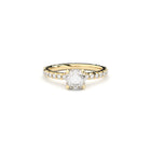 luxury designer engagement ring with lab grown or natural diamonds by Formes