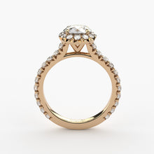 luxury lab grown diamonds halo engagement ring by formes