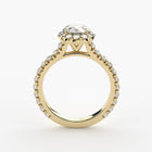 luxury lab grown diamonds halo engagement ring by formes