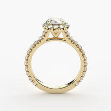 luxury lab grown diamonds halo engagement ring by formes
