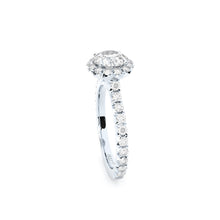 luxury lab grown diamonds halo engagement ring by formes
