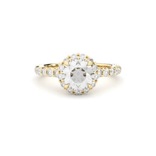 luxury lab grown diamonds halo engagement ring by formes