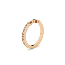 mama ring with lab grown diamonds eternity shank by Formes