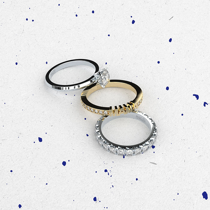 Engagement rings composition formes