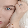 Golden Mama rings with lab grown diamonds by Formes