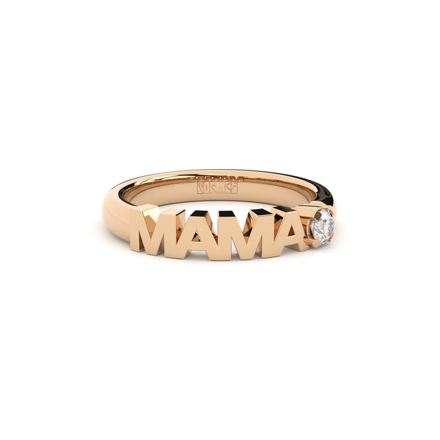 mama ring with lab grown diamonds by formes