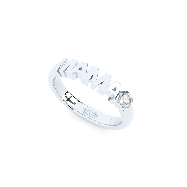 mama ring with lab grown diamonds by formes