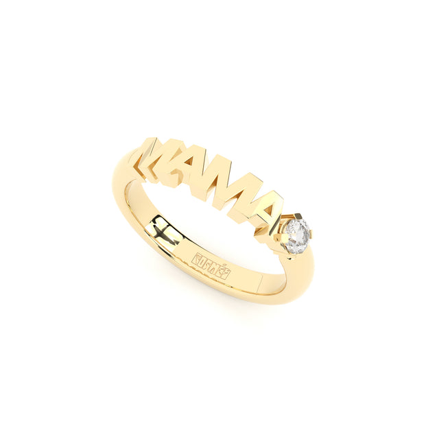 mama ring with lab grown diamonds by formes