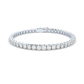 Modern tennis bracelet with lab grown diamonds by Formes
